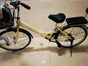 飛鴿飛鴿折疊自行車(chē)成人女士學(xué)生青少年男女城市輕便變速通勤單車(chē) 【黃色單速】充氣胎+靠背后座 22寸 適合身高140-165cm 曬單實(shí)拍圖