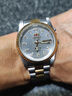 正品日本雙獅全自動(dòng)機械表男士手表經(jīng)典復古庫存老貨夜光金色手表 白面 曬單實(shí)拍圖