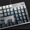 羅技（Logitech）K845機(jī)械鍵盤(pán) 有線鍵盤(pán) 游戲辦公鍵盤(pán)電競(jìng) 青茶紅軸鍵盤(pán)電腦筆記本背光DIY鍵帽 全尺寸104鍵 K845-極晝正刻鍵帽 曬單實(shí)拍圖