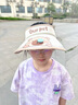 夢(mèng)絲露兒童風(fēng)扇帽卡皮巴拉帽子夏季大檐防曬帽新款男女童戶外遮陽太陽帽 升級(jí)版雙風(fēng)扇卡皮巴拉3-12歲 曬單實(shí)拍圖