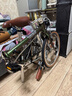 大行（DAHON）D10折疊自行車20英寸10速成人復(fù)古風(fēng)單車HAC003 褐綠幻彩  曬單實拍圖