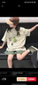 巴萊恩娜女童夏裝2025新款洋氣時髦套裝大童女孩網(wǎng)紅炸街夏季兩件套兒童裝 綠色短袖+綠色短褲 130cm 曬單實拍圖