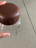 合慶玻璃胖胖杯牛奶杯豆?jié){杯咖啡杯早餐杯奶粉杯隨手迷你小水杯刻度 栗子棕150ML1個裝【高硼硅玻璃】 曬單實拍圖