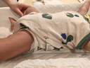babylove嬰兒包屁衣夏季薄款純棉三角哈衣男女寶寶衣服可愛吊帶爬服夏裝 曬單實(shí)拍圖