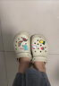 卡駱馳crocs經(jīng)典云朵老爹鞋洞洞鞋時(shí)尚百搭女鞋拖鞋一腳蹬|206750 骨白色-2Y2(含智必星) 38 (240mm) 曬單實(shí)拍圖