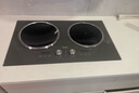 美的（Midea）凹面電磁爐雙灶3500W大功率電陶爐嵌入式電磁灶不挑鍋具定時(shí)烹飪恒勻火國(guó)家補(bǔ)貼DZ35AT09P 曬單實(shí)拍圖