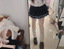JIOESC堆堆襪套女春夏四季jk護(hù)腿套襪子小腿襪白色長筒日系堆堆襪腳套 【白色/40cm】堆堆襪 均碼 【高彈羅口/舒適百搭】 曬單實拍圖