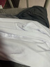 星禾萊純色長袖男士襯衫輕奢商務(wù)休閑速干港風修身高級感百搭職業(yè)白襯衣 白色 XL 125-140斤 曬單實拍圖
