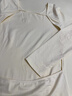 莫代爾夏天曬背專(zhuān)用衣純棉抗菌長(cháng)袖三伏天曬背服全棉舒適露背打底上衣 【無(wú)胸墊】淡黃 【A類(lèi)純棉 涼感 2XL (適合130-145斤) 曬單實(shí)拍圖