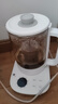 美的（Midea）養生壺 煮茶壺 1.5L煮茶器 1000W大功率恒溫電熱水壺 玻璃保溫預約燉煮一體花茶壺MK-ZC15X10-S 曬單實(shí)拍圖