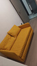 宜家（IKEA）FRIDHULT弗里德胡特沙發(fā)床伸縮雙人小戶型客廳沙發(fā)床簡易 沙發(fā)床斯科特伯 黃色 曬單實拍圖