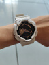 卡西歐（CASIO）G-SHOCK雙顯防水潮流運(yùn)動(dòng)手表 炫酷白金 GA-110RG-7ADR 曬單實(shí)拍圖