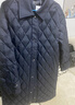 波司登（BOSIDENG）2025新款輕薄90鵝絨服女長(zhǎng)款小香風(fēng)菱格襯衫領(lǐng)保暖外套B250134188 暮色深藍(lán)|5995 XL 175/96A 體重約130-140斤 曬單實(shí)拍圖