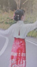 小野七天漢服國風(fēng)馬面裙半身裙女新中式高級感明制馬面裙 紅色 均碼 建議體重80斤-150斤 曬單實(shí)拍圖