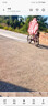 鳳凰山地自行車男女變速山地車碟剎青少年兒童自行車學(xué)生單車 星際 粉紫【變速+三刀輪】 22寸【適合130-170cm】 曬單實(shí)拍圖