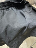 【冰絲速干】女裝黑色短褲2025新款夏季爆款休閑運動(dòng)中褲 黑色 M 適合（100-115斤） 曬單實(shí)拍圖