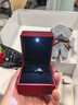 DR CK情侶對戒一對純銀莫桑石鉆戒求婚結婚戒指七夕情人節生日送女朋友 永恒誓言情侶對戒開(kāi)口-熱銷(xiāo)款 曬單實(shí)拍圖