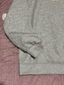 名創(chuàng)優(yōu)品（MINISO）連帽衛(wèi)衣男重磅寬松春秋季休閑高級感青少年潮流外套 麻灰 XL 曬單實拍圖