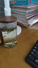 雅集玻璃杯月牙茶隔大容量豪飲杯800ml高硼硅水杯耐熱泡茶杯木蓋木把 曬單實(shí)拍圖