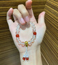 中國黃金（CHINA GOLD）黃財神鴻運招財時(shí)尚手鏈女白水晶足金手串紀念日生日禮物送女朋友 三通葫蘆白水晶手串【計價(jià)/定制產(chǎn)品】 曬單實(shí)拍圖