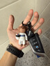 寶馬（BMW）熱血賽車(chē)手BAVA汽車(chē)鑰匙扣掛繩小熊鑰匙鏈掛件官方周邊 白色 曬單實(shí)拍圖