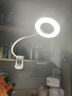 飛利浦（PHILIPS）充電臺燈護眼學(xué)生學(xué)習專(zhuān)用學(xué)生宿舍書(shū)架夾式夾子燈床頭書(shū)桌閱讀燈 【旗艦款-白色】3000毫安+線(xiàn) 觸摸開(kāi)關(guān) 曬單實(shí)拍圖