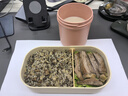昌木子（CAMUZ）日式隔夜燕麥杯早餐杯牛奶豆?jié){杯密封湯杯粥杯子沙拉酸奶罐 粉色 曬單實拍圖