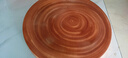 憲木圓形整木砧板整塊硯木菜板家用廚房案板防霉菜墩耐切耐剁菜板 【直徑39*厚3.8cm】5108 圓形 曬單實(shí)拍圖
