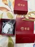 老廟銀手鐲足銀滿(mǎn)天星磨砂鐲子實(shí)心送女友老婆 約：25g（實(shí)心） 曬單實(shí)拍圖