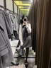 貓人【提臀顯瘦】女士打底褲女加厚保暖高腰連褲襪配裙子外穿秋冬灰色 曬單實(shí)拍圖
