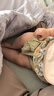 微獅牧尼嬰兒褲子夏季薄款男女寶寶外穿短褲休閑松緊腰大pp褲夏天 曬單實(shí)拍圖