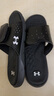 安德瑪（UNDERARMOUR）春夏Ignite 7女子運動(dòng)休閑拖鞋3026027 黑色001 40.5 曬單實(shí)拍圖