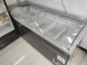 星星700L商用大容量圓弧柜 玻璃門(mén)展示冷藏冷凍柜 商超組合柜 雪糕飲料冷柜 SD/SC-709BYE（灰） 曬單實(shí)拍圖