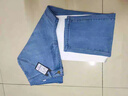 啄木鳥(niǎo)高端八分牛仔褲男秋季2025新款修身直筒九分彈力松緊腰休閑褲子男 復古藍-8分褲 31 （建議體重130-140斤） 曬單實(shí)拍圖