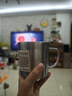 無印良品（MUJI）不銹鋼雙層馬克杯 咖啡杯 辦公室水杯杯子保溫保冷 銀色 380ml 曬單實拍圖