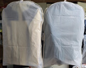 EACHY衣服防塵罩加厚西服大衣防塵罩羽絨服衣物防塵袋掛衣袋-白中5個裝 曬單實拍圖