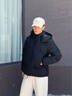 EMPORIO ARMANI/阿瑪尼官方旗艦EA7/新款男防風(fēng)防水面包夾克棉服外套秋季 UC001-黑色 M  (推薦：135-150斤) 曬單實(shí)拍圖