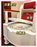 程衍移動(dòng)馬桶坐便椅老人移動(dòng)式坐便器孕婦馬桶臥室用大便座椅蹲廁便攜 沙發(fā)墊+PU軟座圈 曬單實(shí)拍圖