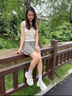 ZHR涼鞋女夏季厚底網(wǎng)面運動女鞋透氣戶外休閑老爹鞋 G778 米粉  37  曬單實拍圖