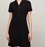 TOMMY HILFIGER【鑲邊V領(lǐng)】夏季女裝氣質(zhì)休閑通勤顯瘦POLO連衣裙76J5007 藏青色FAP S 曬單實(shí)拍圖