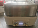 大宇（DAEWOO）【胖東來嚴(yán)選】加厚全鋼電蒸鍋多功能蒸煮燉一體3層家用可拆洗304不銹鋼18L大容量蒸汽鍋S30   曬單實(shí)拍圖