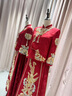 枝己新中式秀禾服新娘婚紗2025新款結(jié)婚禮服敬酒服古裝嫁衣出閣服婚服 H043 L 曬單實拍圖