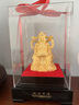 景庫(kù)  財(cái)神爺擺件神像家用絨沙金工藝品金財(cái)神辦公室裝飾品新店開(kāi)業(yè) 小號(hào)財(cái)運(yùn)亨通財(cái)神 曬單實(shí)拍圖