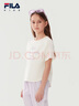 FILA【涼感功能】斐樂(lè )兒童童裝短袖2025年秋季女中大童T恤 曬單實(shí)拍圖