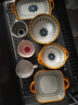 佩爾森（CERAMICS）北歐陶瓷盤(pán)子家用雙耳菜盤(pán)創(chuàng)意餐具牛排西餐盤(pán)ins風(fēng)好看雙耳烤盤(pán) 雙耳盤(pán)優(yōu)惠裝 4個(gè) 9.25英寸 曬單實(shí)拍圖
