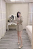 JOSINY卓詩尼低跟時(shí)尚瑪麗珍鞋女2025夏季新品透氣舒適女鞋百搭氣質(zhì)單鞋 杏色 35 曬單實(shí)拍圖
