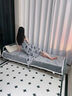 折疊床母嬰家用臥室添床出租房鐵藝床特厚簡(jiǎn)易單人床書(shū)房軟床 升級款-加厚海綿-70CM 曬單實(shí)拍圖