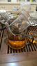 禾艾蘇（heisou）高硼硅耐熱玻璃茶壺家用過濾綠柄泡茶壺茶具套裝加厚花茶壺490ml 清心泡茶壺490ml 曬單實(shí)拍圖