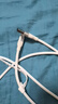 品勝（PISEN）Type-C數(shù)據(jù)線6A超級快充66W硅膠閃充充電器線通用華為Mate60Pro/P60/50小米安卓手機5A車載 2m白色【66W超級快充|鋁合金外殼】 曬單實拍圖