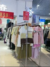 語森憶服裝店女裝店中間陳列貨架展示架落地中島架不銹鋼雙排 支持定制加滑輪 曬單實(shí)拍圖